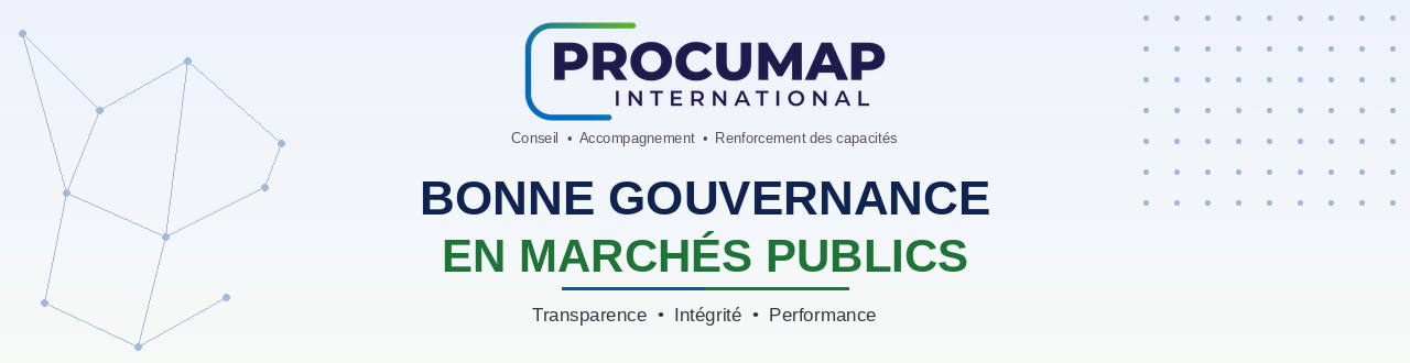 Bonne gouvernance en marchés publics : un levier essentiel du développement durable en Afrique